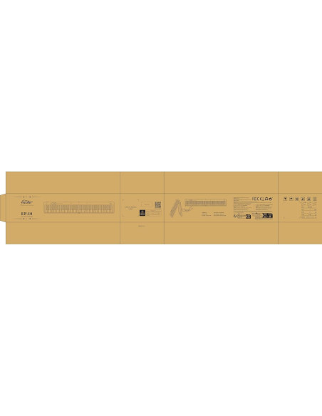 Piano Digital Plegable Eastar EP-10 88 Teclas Bluetooth Portátil Piano Digital Plegable Eastar EP-10 88 Teclas Bluetooth Portátil