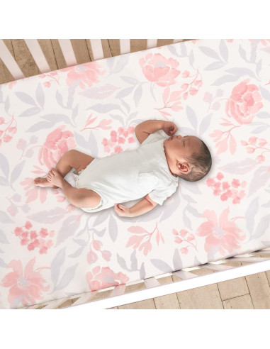 Conjunto de Ropa de Cuna 3 Piezas Bedtime Originals Floral