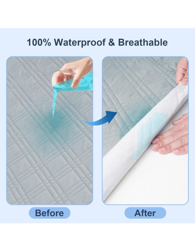 Protector de Colchón Impermeable David's Kids 2 Pack 132x71 cm