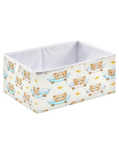 Cajas de Almacenamiento Plegables Kigai 40x27x17.7 cm Decorativas