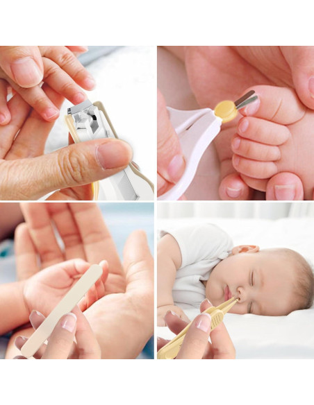 Kit de Cuidado de Uñas para Bebés Dec Mocare 4 Piezas Kit de Cuidado de Uñas para Bebés Dec Mocare 4 Piezas