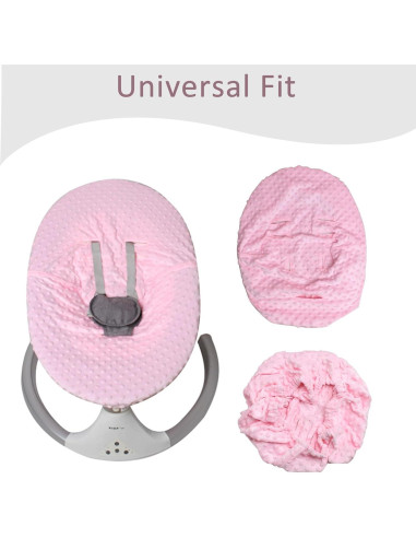Funda para Asiento de Auto Bebé Boryokun Rosa Ajuste Universal