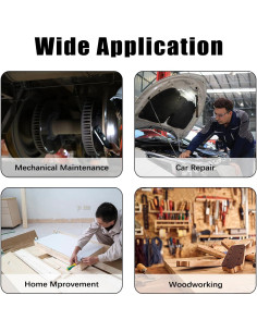 Llave de vaso mini Flylin 1/4" 72 dientes reversible 107mm 2