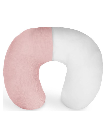 Almohada de Lactancia Dormlony Rosa con Funda Desmontable Almohada de Lactancia Dormlony Rosa con Funda Desmontable