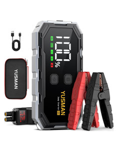 Arrancador de Salto YUSMAN F02 8000A 12V Portátil con Luz LED