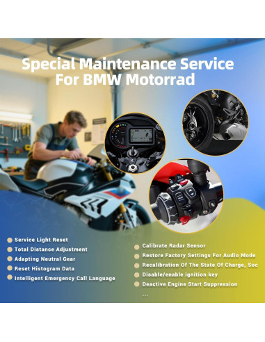Herramienta de Diagnóstico OBD2 CGSULIT SC530 Pro para BMW