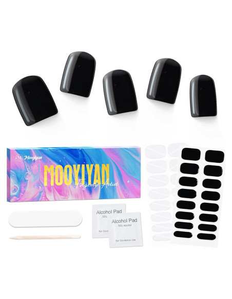 Calcomanías de Uñas de Gel MOOYIYAN 32 PCS Ojo de Gato Calcomanías de Uñas de Gel MOOYIYAN 32 PCS Ojo de Gato
