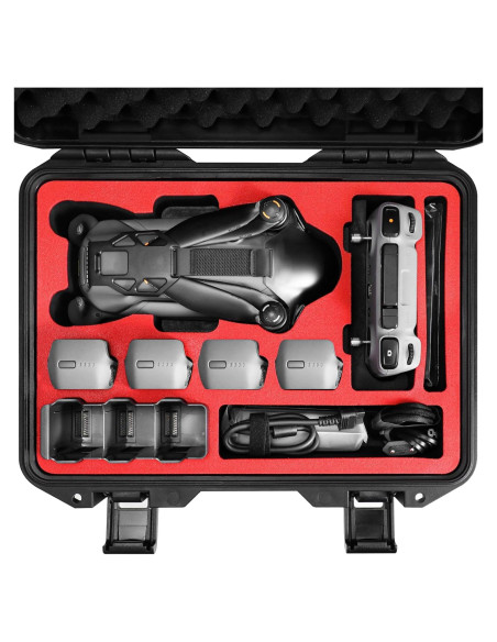 Funda Dura FPVtosky para DJI Mavic 4 Pro - Almacenamiento 5 Baterías Funda Dura FPVtosky para DJI Mavic 4 Pro - Almacenamiento 5 Baterías