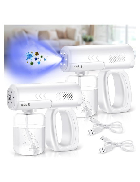 Pistola Atomizadora Inalámbrica Qualirey 350ml 1200mAh Pistola Atomizadora Inalámbrica Qualirey 350ml 1200mAh