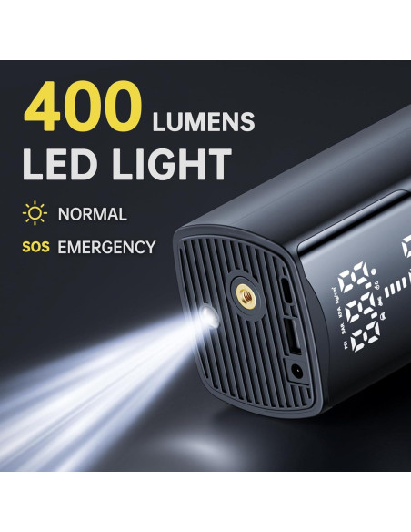 Compresor de Aire Portátil Ratolo CQB-008-5a 150PSI Batería 25000mAh Compresor de Aire Portátil Ratolo CQB-008-5a 150PSI Batería 25000mAh