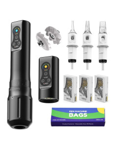 Máquina de Tatuaje Inalámbrica HAWINK WE con 2 Baterías 900mAh