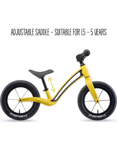 Bicicleta de Equilibrio Hornit AIRO 12.5" Aleación Magnesio