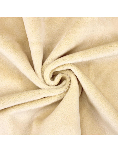 Tela Minky Kullaloo Camel 100x75 cm Suave para Coser Tela Minky Kullaloo Camel 100x75 cm Suave para Coser