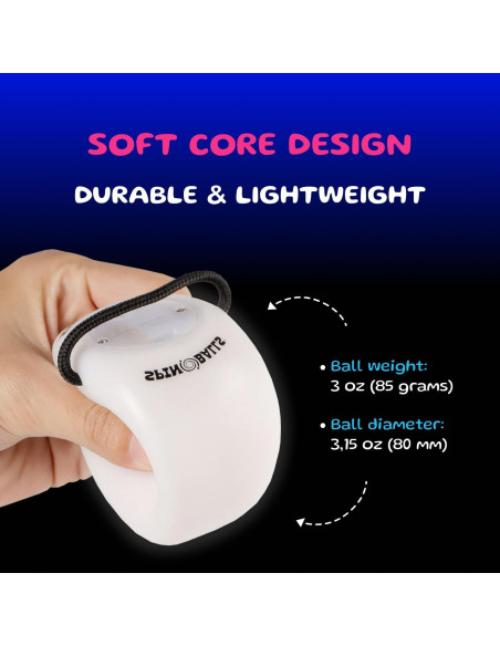 Bolas Poi LED Spinballs Glow.0 Recargables USB 22 Modos Bolas Poi LED Spinballs Glow.0 Recargables USB 22 Modos