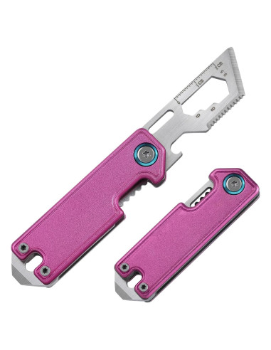 Cuchillo de Llave Plegable KAMBOLLY Rosa 7 en 1 EDC