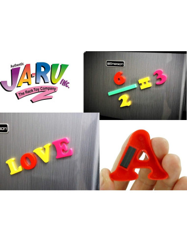 Juego de Letras Magnéticas JA-RU 26 Piezas Coloridas