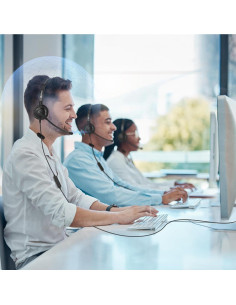 Auricular USB Arama A600 con micrófono, cancelación de ruido 2