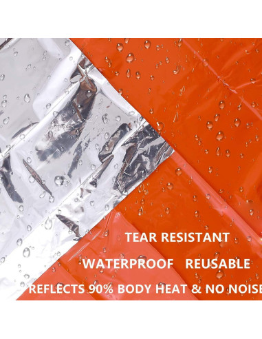 Tienda de Emergencia JUBSOSCAMP para 2 Personas 149.9x239.4cm