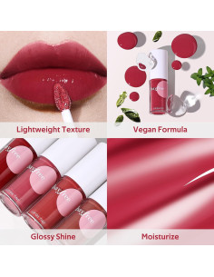 Aceite Labial Hidratante Bayfree 4.4 ml Color Rosa Caliente 2