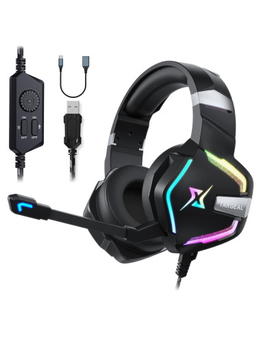 Auriculares de Juego Targeal SKY-917 7.1 USB con Micrófono