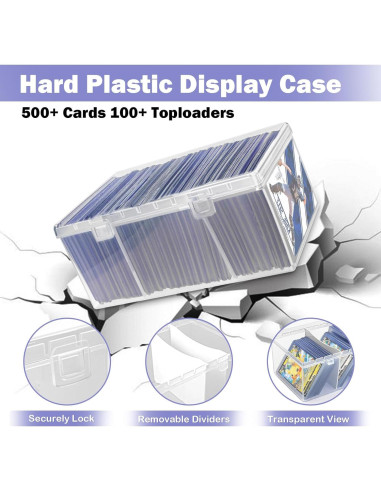 Caja de Almacenamiento Ngdiluxury para Cartas - 500+ Cartas