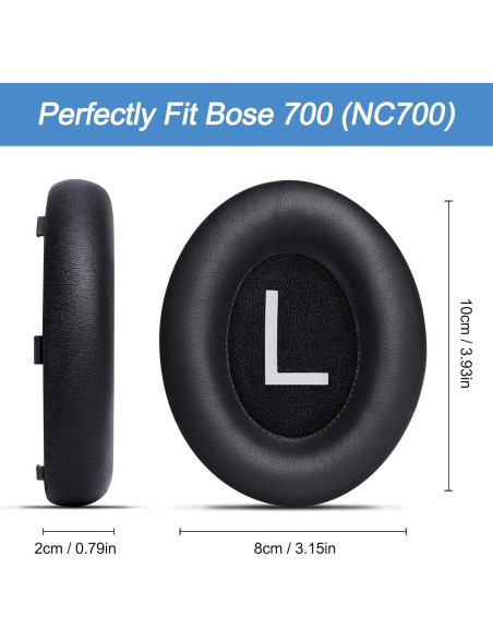 Almohadillas de Reemplazo Gvoears para Auriculares Bose 700 Almohadillas de Reemplazo Gvoears para Auriculares Bose 700