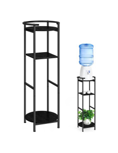 Soporte para dispensador de agua OYEAL 3 niveles 19L negro