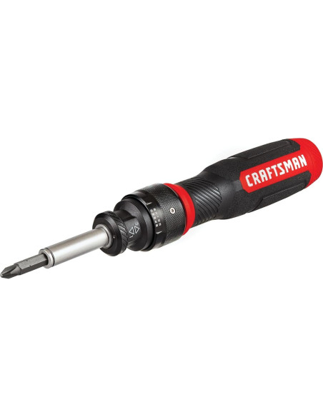Destornillador de Trinquete Craftsman SpeedDrive 2" con 7 Bits Destornillador de Trinquete Craftsman SpeedDrive 2" con 7 Bits