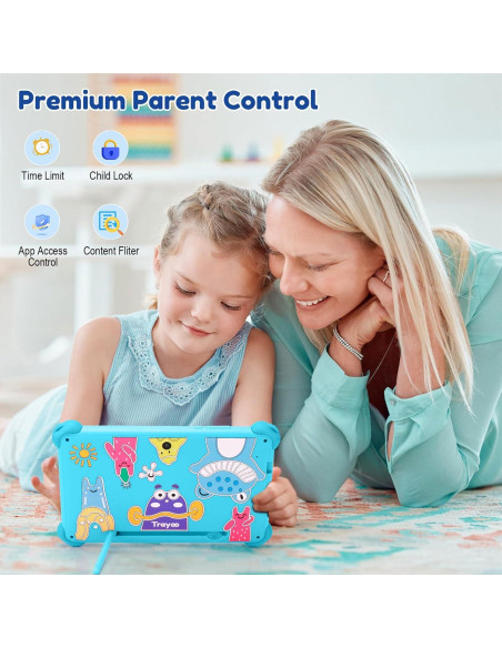 Tableta Android 7" Trayoo KIDS710 32GB para Niños Azul Tableta Android 7" Trayoo KIDS710 32GB para Niños Azul
