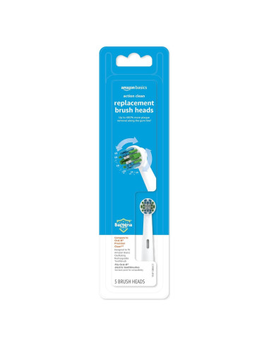 Cabezal de cepillo de dientes eléctrico Amazon Basics 5 unidades