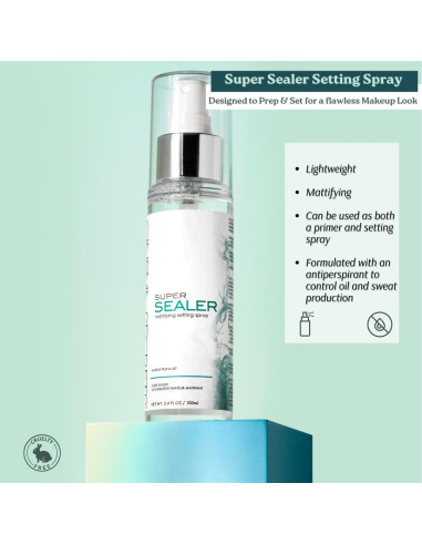 Spray Fijador Matificante Cinema Secrets Super Sealer 100 ml