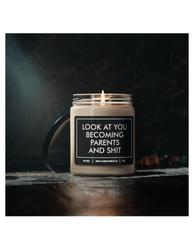 Velas Aromáticas de Cera de Soja 255g - Regalo Baby Shower