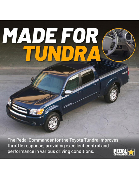 Controlador de Respuesta del Acelerador Pedal Commander Toyota Tundra 2003-2006 Controlador de Respuesta del Acelerador Pedal Commander Toyota Tundra 2003-2006