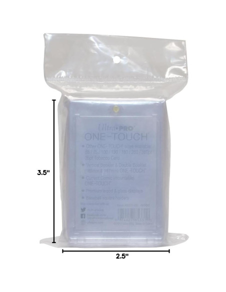 Holder de Cartas Coleccionables Ultra Pro 35PT - Paquete de 5 Holder de Cartas Coleccionables Ultra Pro 35PT - Paquete de 5