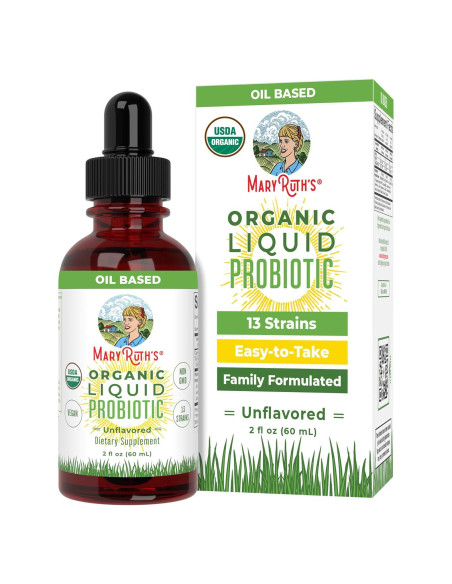 Probiotico Liquido Orgánico MaryRuth 60ml | Salud Digestiva Probiotico Liquido Orgánico MaryRuth 60ml | Salud Digestiva