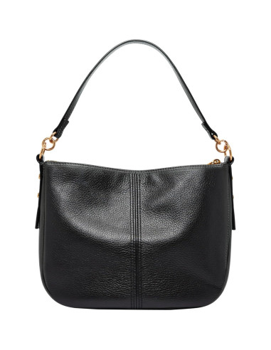 Bolso cruzado de cuero Fossil Jolie para mujer - Negro