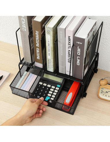 Organizador de Escritorio de Malla Mr. Pen con Cajón 33.4x23.1x29cm
