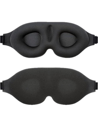 Paquete de 10 Máscaras para Dormir QISEQIRO 3D Suaves