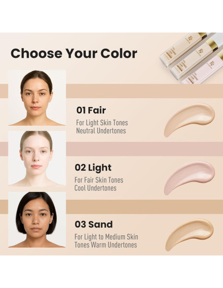 Corrector Líquido FV 5 ml - Impermeable y Hidratante 03 Arena Corrector Líquido FV 5 ml - Impermeable y Hidratante 03 Arena