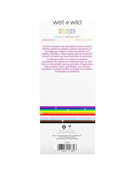 Kit de Brochas de Maquillaje Wet n Wild PRIDE - 3 Piezas Kit de Brochas de Maquillaje Wet n Wild PRIDE - 3 Piezas
