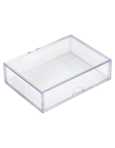 10 Cajas de Almacenamiento de Cartas Gary Plastic 8.9x6.4x2.5 cm