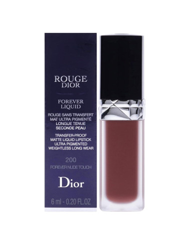 Labial Líquido Matte Christian Dior Rouge Dior Forever 200