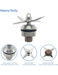 Conjunto de Cuchillas Húmedas Vitamix 104675 STM102R 1.89L 0.95L 2