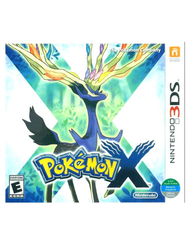 Juego Pokémon X Edición Mundial para Nintendo 3DS NTSC