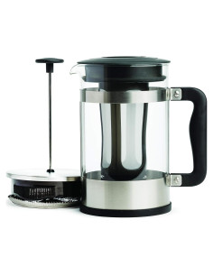 Cafetera 2 en 1 Primula PPBSS-5102 Vidrio Acero Inoxidable 1514ml
