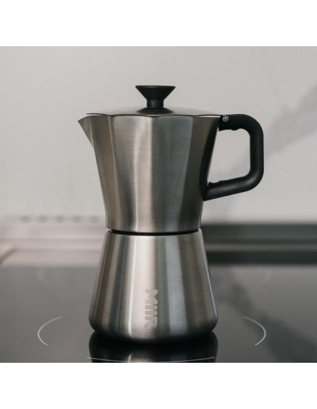 Cafetera Moka Pot MiiR Acero Inoxidable 10oz Manual Cafetera Moka Pot MiiR Acero Inoxidable 10oz Manual