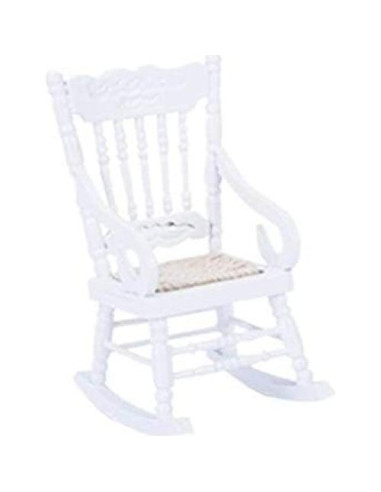 Conjunto de Muebles Miniatura 1:12 EatingBiting - Cama, Silla, Espejo