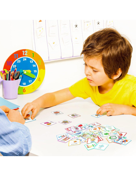 264 Tarjetas de Horario Visual Geyee para Niños - Rutina Diaria 264 Tarjetas de Horario Visual Geyee para Niños - Rutina Diaria