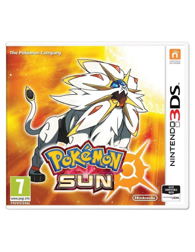 Juego Pokémon Sol para Nintendo 3DS - Cartucho en inglés