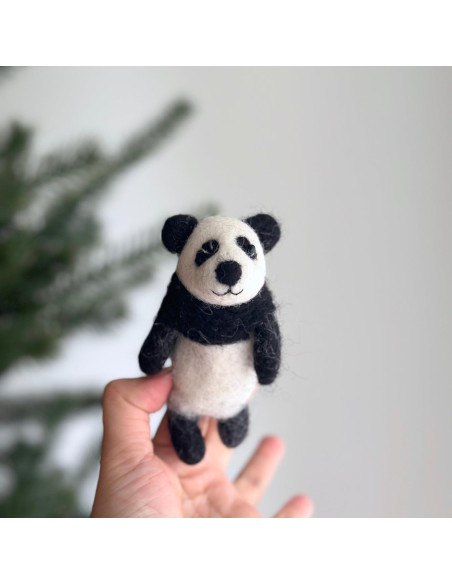 Títere de Dedo Kung Fu Panda Hecho a Mano - Juguete Educativo Títere de Dedo Kung Fu Panda Hecho a Mano - Juguete Educativo